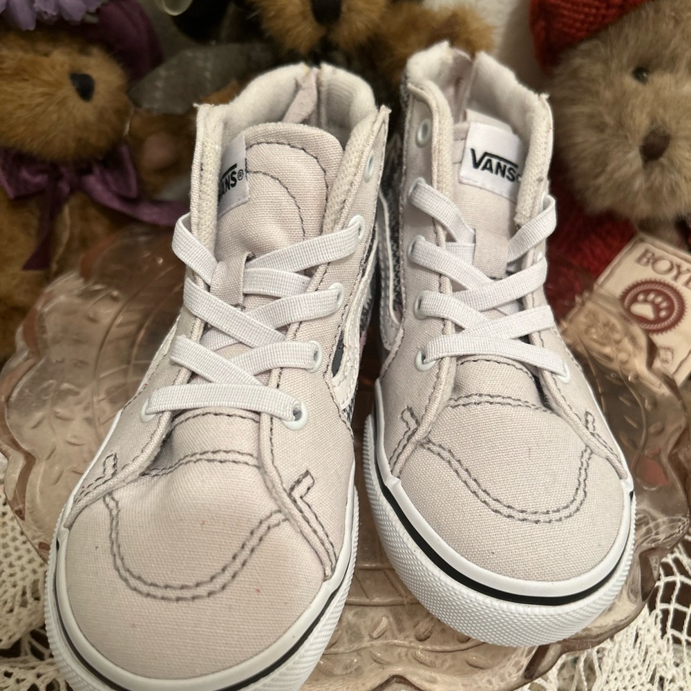 COPY - COPY - Vans Sk8-Hi Zip Skate Shoe - Baby / Toddler - Lavender size 8